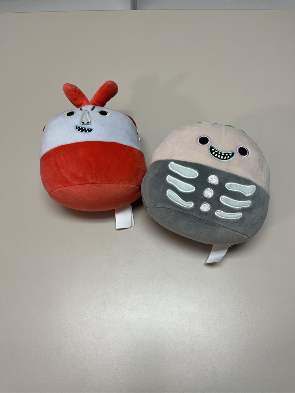 Squishmallow Nightmare Before Christmas Lock And Barrel Characters 6”